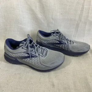 BROOKS Adrenaline 21 Shoes Mens Size 11 Medium (D) Gray Blue Running Supportive