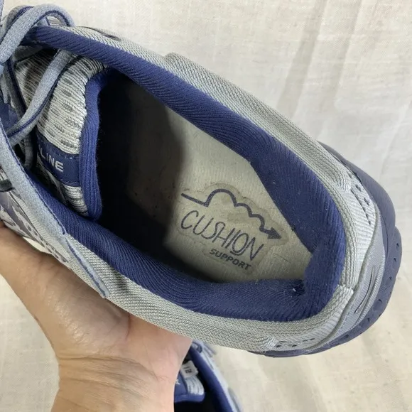 BROOKS Adrenaline 21 Shoes Mens Size 11 Medium (D) Gray Blue Running Supportive