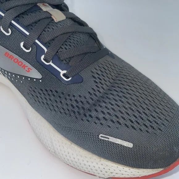 Brooks Adrenaline GTS 22 1103661D435 Black Running Shoes Sneaker Mens 11D Gray