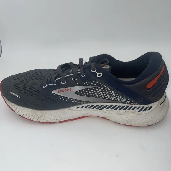 Brooks Adrenaline GTS 22 1103661D435 Black Running Shoes Sneaker Mens 11D Gray