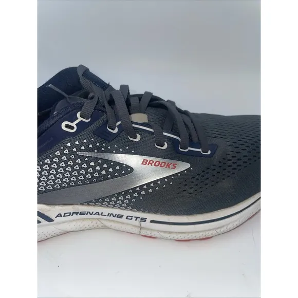 Brooks Adrenaline GTS 22 1103661D435 Black Running Shoes Sneaker Mens 11D Gray