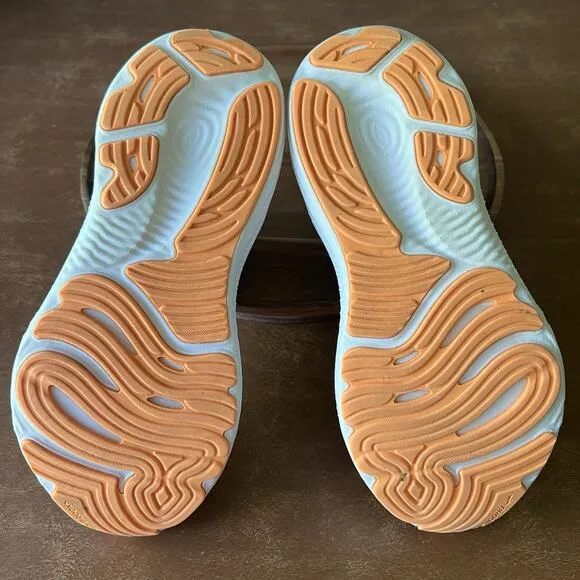 Brooks Glycerin 22 Men’s 8 Black Blue Orange Supportive Running Sneaker Shoes