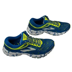 Brooks Launch 5 Run Wicked Lobster Anchor‎ Blue Yellow Running Shoes 11 Boston