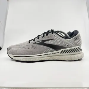 Brooks Running Shoes Mens Size 9.5 Adrenaline GTS 22 Shoes Gray Mesh Lightweight