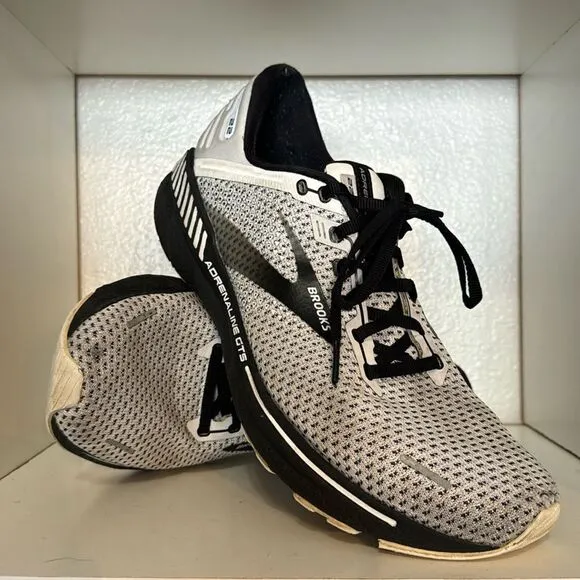Brooks Mens Adrenaline GTS 22 Supportive Running Shoes Soft Cushioned Athletic
