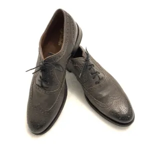 Bruschi Wing-tip Lace Up Oxfords Grey EUC