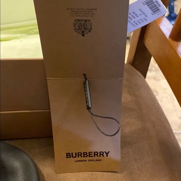 Burberry Checkered Slides with Black Sole