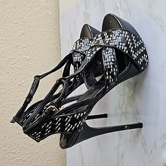 Burberry Open Toe Heels