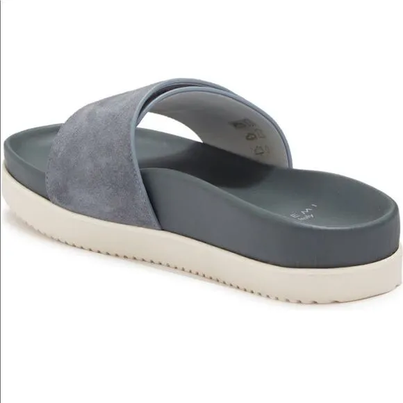Buscemi leather upper and lining lightweight handcrafted slide sandal size 35
