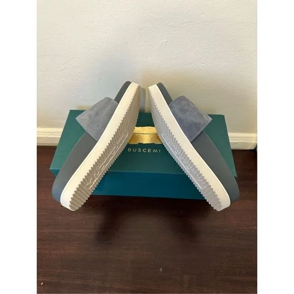 Buscemi leather upper and lining lightweight handcrafted slide sandal size EU 35