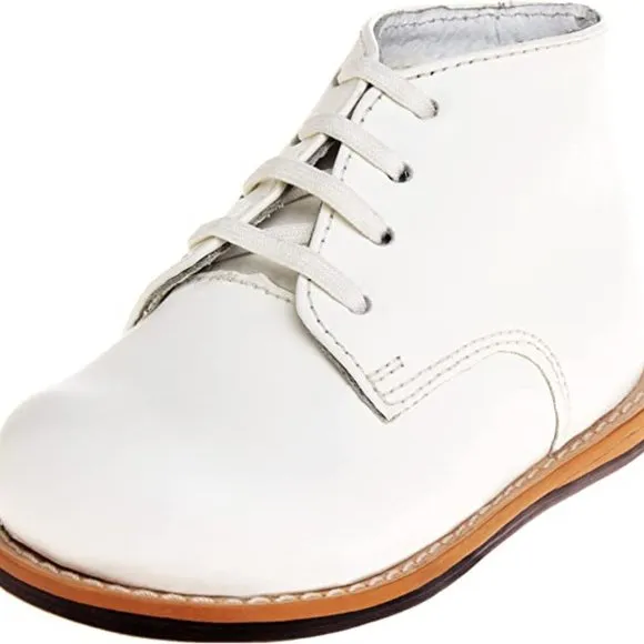 Buster Brown Vintage High Top Pure Leather Shoe (Leather Throughout)
