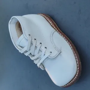 Buster Brown Vintage High Top Pure Leather Shoe (Leather Throughout)