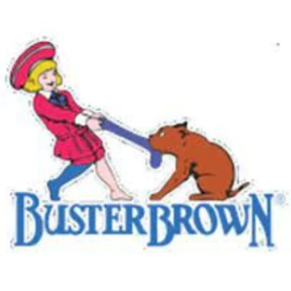 Buster Brown Vintage High Top Pure Leather Shoe (Leather Throughout)