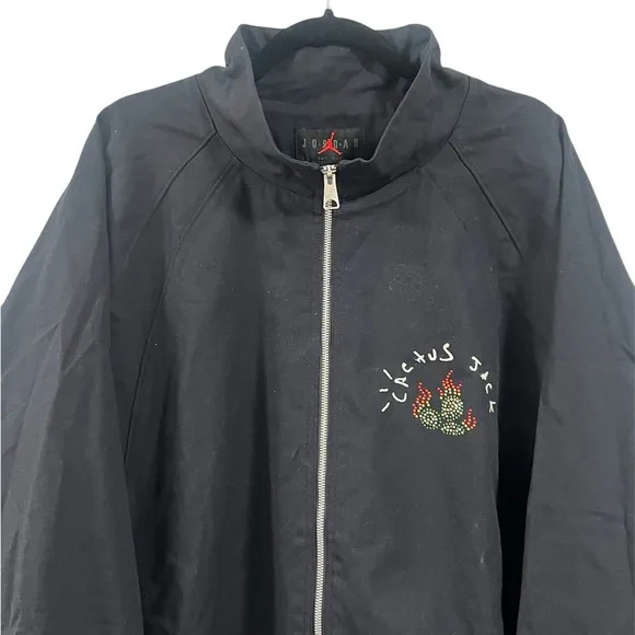 Cactus Jack x Nike Air Jordan Canvas Flight Jacket