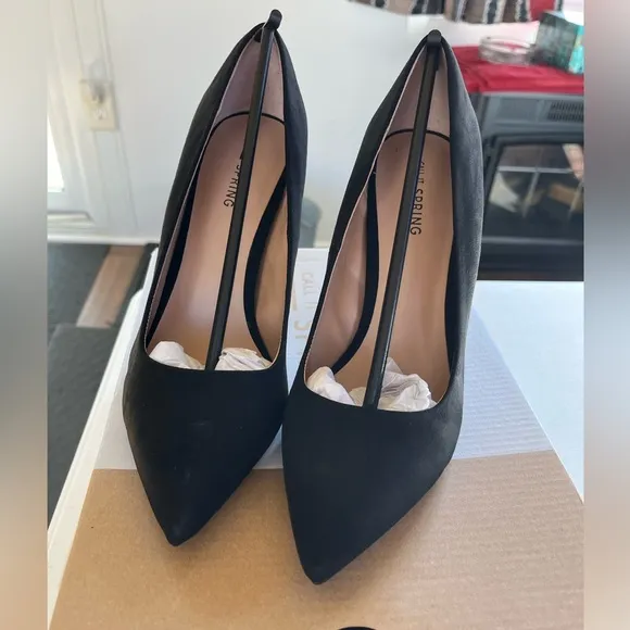 Call it Spring suede heels size 7.5