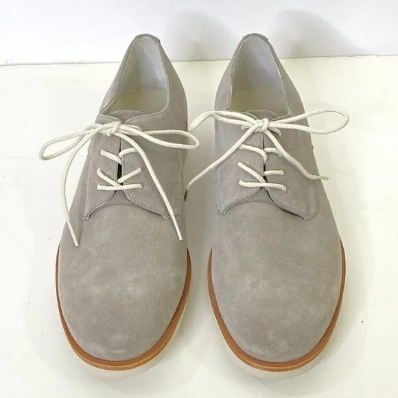 Calvin Klein Faustino Men's Size 10 M Oxfords Suede Shoes Oily Toffee