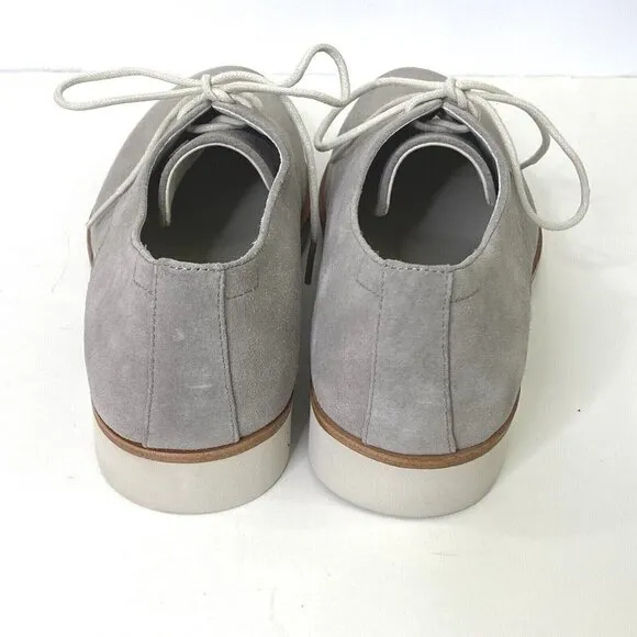 Calvin Klein Faustino Men's Size 10 M Oxfords Suede Shoes Oily Toffee
