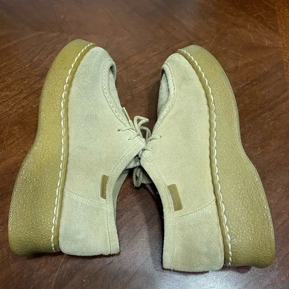 Candies VTG 90s Y2K Platform Oxfords Grunge Suede Leather Lug Sole Wedge Bratz