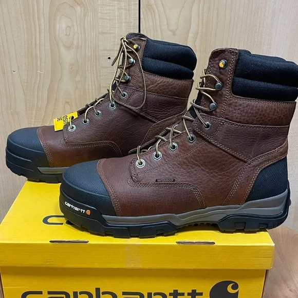 Carhartt Ground Force Waterproof 8'' Composite Toe Work Boot NWT