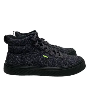 Cariuma IBI High Women's Stone Black Knit High Top Sneakers Shoes Size 6.5 NEW