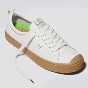 Cariuma OCA Gum Off-White Canvas Sneaker Unisex 6.5 Women/5 Men New