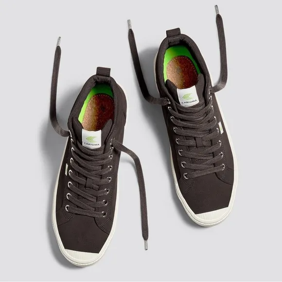 Cariuma • Unisex  Brown Suede OCA High Sneaker