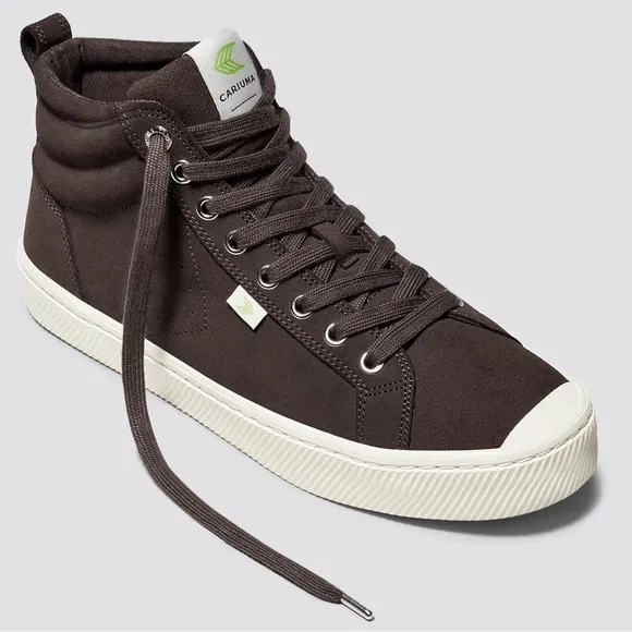 Cariuma • Unisex  Brown Suede OCA High Sneaker