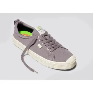 Cariuma Unisex Sneakers Oca Low Top Lace Up Organic Canvas Gray W9.5 M8 NIB