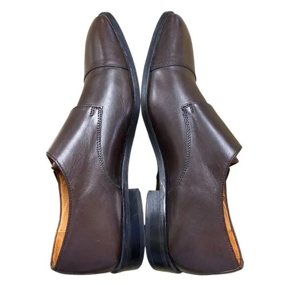 CARLOS by CARLOS SANTANA Passion Double Monk-Strap Oxfords BROWN Sz 11.5