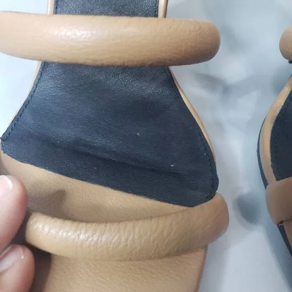 Caverley Tan Block Heels Size 37
