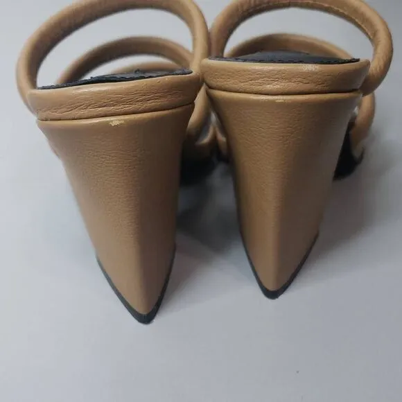 Caverley Tan Block Heels Size 37