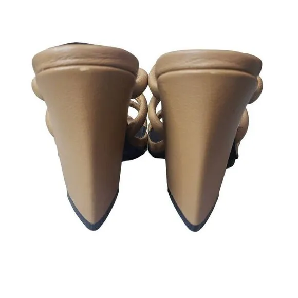 Caverley Tan Block Heels Size 37