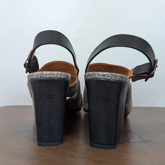 Chie Mihara Snake Whimsigoth Witchy Feminine Preppy Block Heels 37