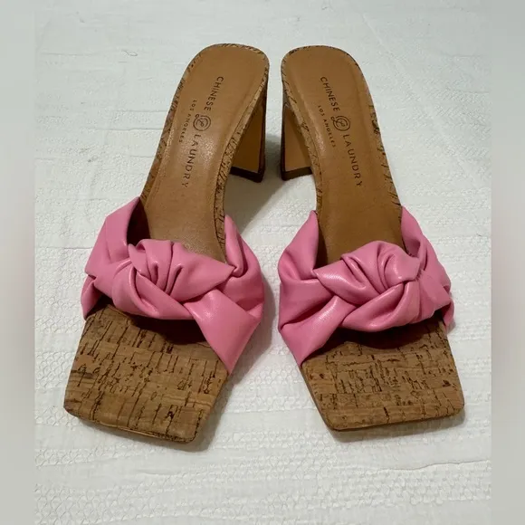 Chinese Laundry Pink Yvonna Heels Size 7.5M