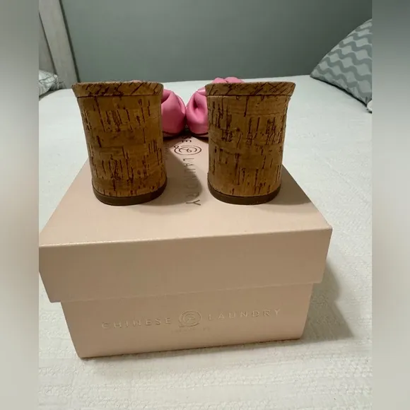 Chinese Laundry Pink Yvonna Heels Size 7.5M