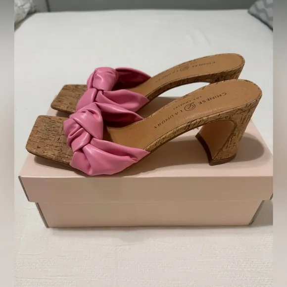 Chinese Laundry Pink Yvonna Heels Size 7.5M