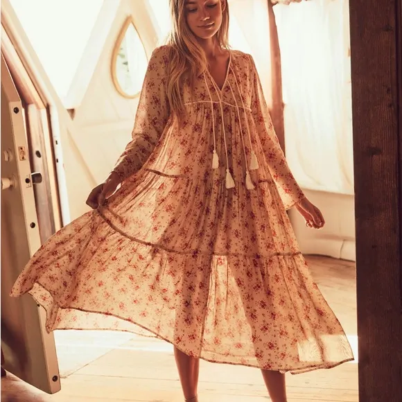 Christy Dawn BNWT Paloma Dress in Tea Rose Floral - XS