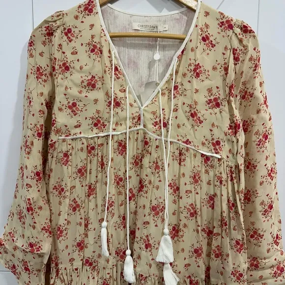 Christy Dawn BNWT Paloma Dress in Tea Rose Floral - XS