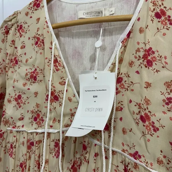 Christy Dawn BNWT Paloma Dress in Tea Rose Floral - XS
