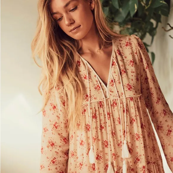 Christy Dawn BNWT Paloma Dress in Tea Rose Floral - XS