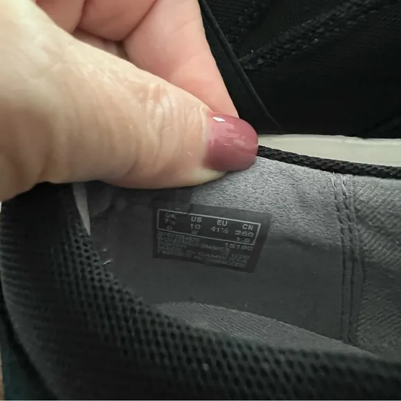 Clarks Collection Black Canvas Suede Slip On Shoes 10