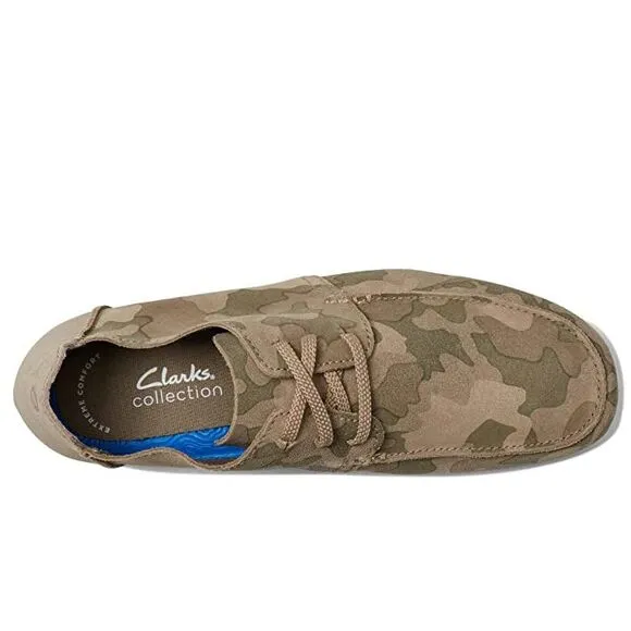 Clarks Men's ShacreLite Low Slip On Shoes Brown Size 7.5 M