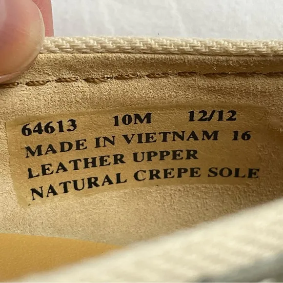 Clarks Originals Lt. Green Canvas Wedge Platform Espadrille w/Tie Detail Sz 10 M