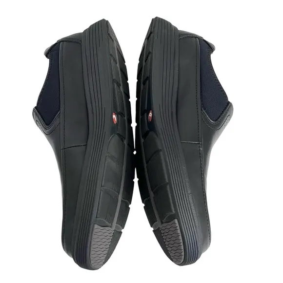 Clarks Unstructured Men's Black Leather Slip-On‎ Shoes