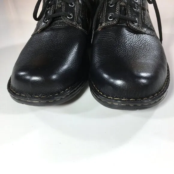 Clarks Unstructured Un.Ravel Lace Up Oxfords Mens Size 9.5 XW Extra Wide Black