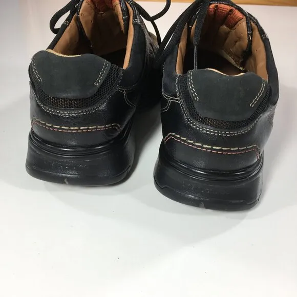 Clarks Unstructured Un.Ravel Lace Up Oxfords Mens Size 9.5 XW Extra Wide Black