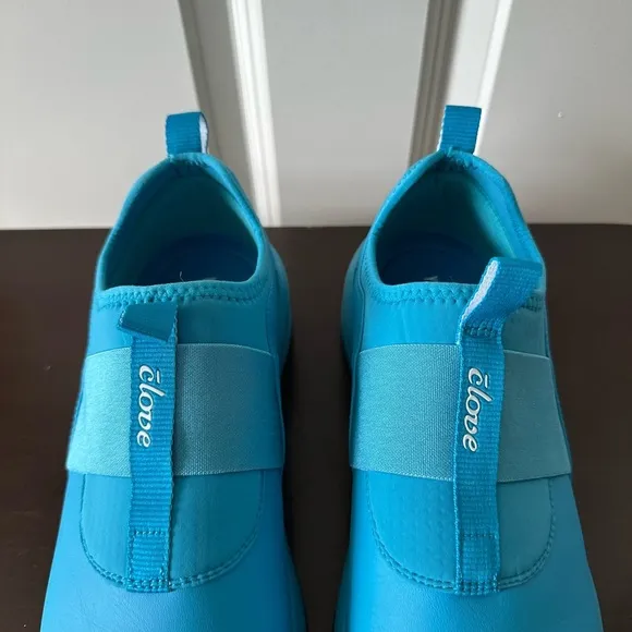 Clove Electric Blue Solo Shoes Healthcare Nurses Unisex W9.5/M8