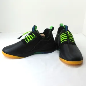 Clove Shoes Black and Green Rainbow Soul Healthcare Worker Sneakers