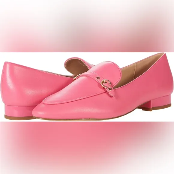 Coach Isabel Leather Loafer Bright Watermelon size 6.5