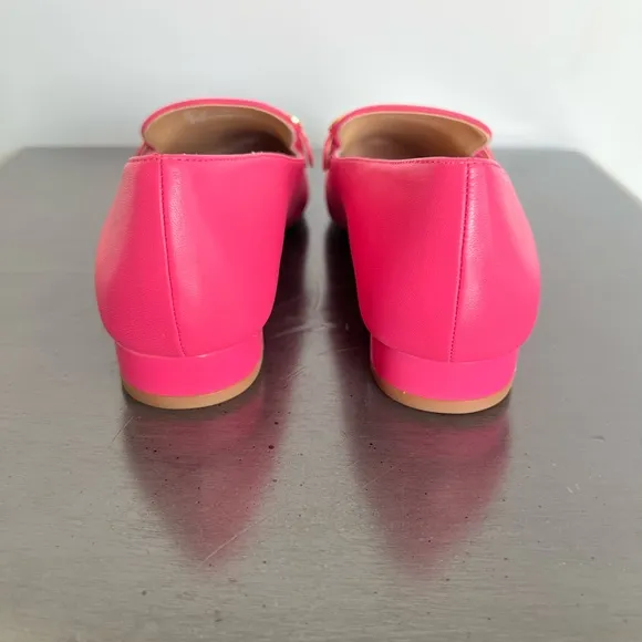 Coach Isabel Leather Loafer Bright Watermelon size 6.5